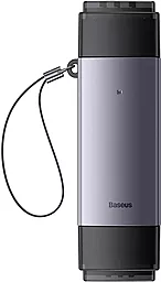 Картридер Baseus Lite Series grey (WKQX060113) - фото Картридер Baseus Lite Series grey (WKQX060113)
