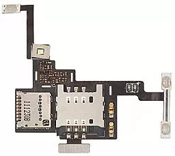 Шлейф LG P880 Optimus 4X HD з роз'ємом SIM-карти, карти пам'яті, кнопкою включення і регулювання гучності Original