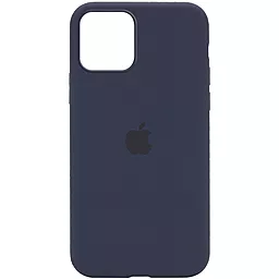 Чохол Silicone Case Full для Apple iPhone 12 Mini Midnight Blue