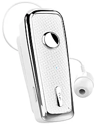 Блютуз гарнітура Hoco E38 Business White - фото Блютуз гарнітура Hoco E38 Business White