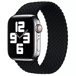 Ремінець Braided Solo Loop для Apple Watch 42mm/44mm/45mm/49mm (135mm) Чорний