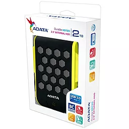 Зовнішній жорсткий диск ADATA 2.5" 2TB (AHD720-2TU3-CGR) - мініатюра 5