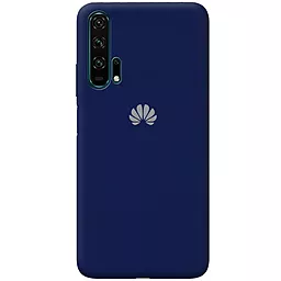 Чехол Epik Silicone Cover Full Protective (AA) Huawei Honor 20 Pro Midnight Blue
