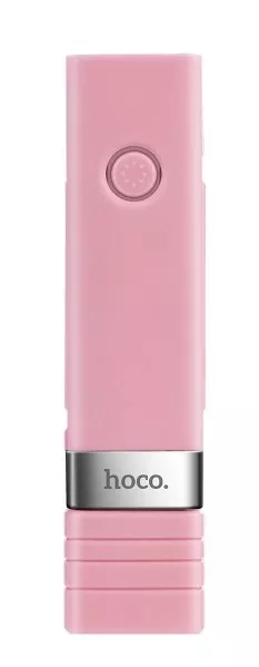 Моноподи, селфі-палки для селфі Hoco K4 Beauty Wireless Pink - фото 1