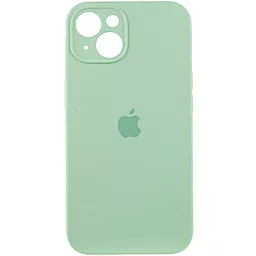 {"ru": "Чехол", "uk": "Чохол"} Silicone Case Full Camera для Apple iPhone 15 Pistachio