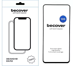 Защитное стекло BeCover для Samsung Galaxy A06 SM-A065 10D Black (712335) - фото Защитное стекло BeCover для Samsung Galaxy A06 SM-A065 10D Black (712335)