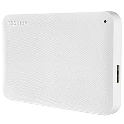 Зовнішній жорсткий диск Toshiba 2.5" USB  500GB Canvio Ready White (HDTP205EW3AA) - мініатюра 3