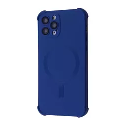 Чехол 1TOUCH Silk Touch Case with MagSafe для Apple iPhone 12 Pro Blue