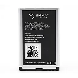 Аккумулятор Sigma mobile Comfort 50 Mini 5 ANFIL (800 mAh) 12 мес. гарантии - миниатюра 2