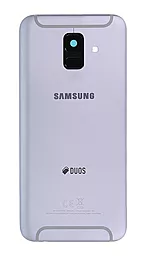 Задняя крышка корпуса Samsung Galaxy A6 Duos A600 со стеклом камеры, Original Lavender