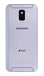 Задняя крышка корпуса Samsung Galaxy A6 Duos A600 со стеклом камеры, Original Lavender - фото Задняя крышка корпуса Samsung Galaxy A6 Duos A600 со стеклом камеры, Original Lavender