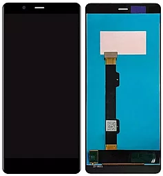 Дисплей Nokia 5.1 Dual Sim (TA-1061, TA-1075) з тачскріном, Black - фото Дисплей Nokia 5.1 Dual Sim (TA-1061, TA-1075) з тачскріном, Black