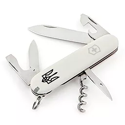 Мультитул Victorinox Spartan Ukraine (1.3603.7R1) White - фото Мультитул Victorinox Spartan Ukraine (1.3603.7R1) White