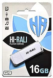 Флешка Hi-Rali Taga Series USB 16GB (HI-16GBTAGWH) White