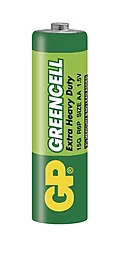 Батарейки GP AA (R6) Greencell Carbon-Zinc (15G-U4) 4шт - миниатюра 2