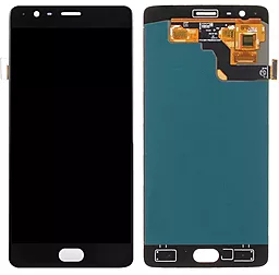 Дисплей OnePlus 3, 3T (A3000, A3003) з тачскріном, (OLED), Black