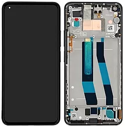 Дисплей Xiaomi 11 Lite 5G NE с тачскрином и рамкой, оригинал, Black - фото Дисплей Xiaomi 11 Lite 5G NE с тачскрином и рамкой, оригинал, Black