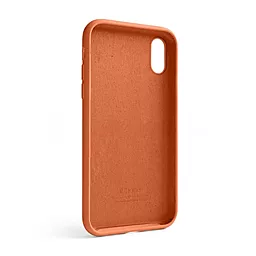 Чехол Silicone Case Full для Apple iPhone XR New Peach - миниатюра 2