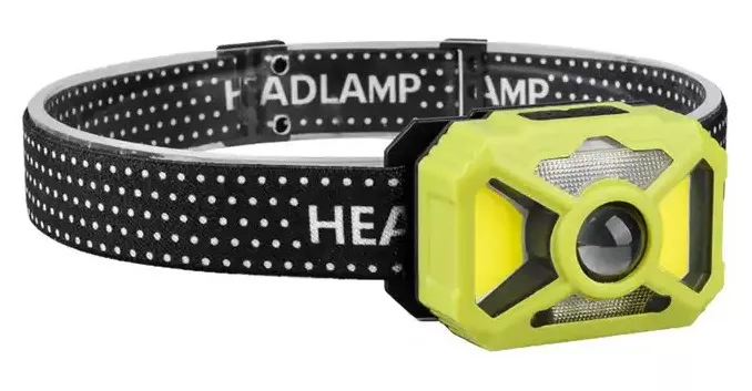 Налобный фонарик Bailong Police 2323-P50+SMD+COB (аккумуляторный) - фото 2
