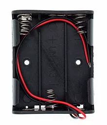 Корпус для акумуляторів 3x18650 з проводами