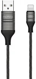 Кабель Remax EL Luminous Ultimate USB-A - Lightning 10w 1м cable Black (RC-130i) - фото Кабель Remax EL Luminous Ultimate USB-A - Lightning 10w 1м cable Black (RC-130i)