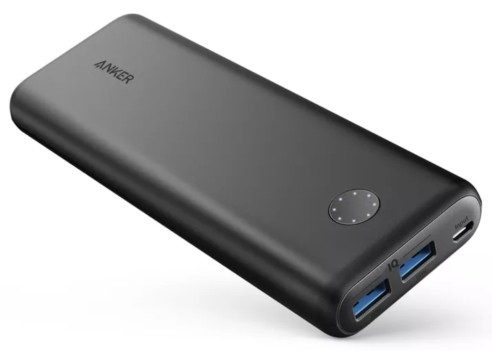 Повербанк Anker PowerCore II 20000 mAh Black (A1260H11) - фото 1