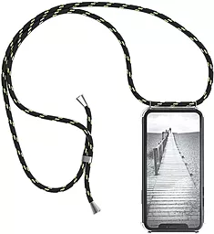 Чехол BeCover Strap для Motorola Moto G7 Play Black-Green (704282)