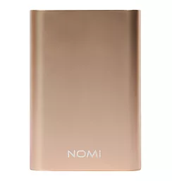 Повербанк Nomi U100 10000 mAh Gold - фото Повербанк Nomi U100 10000 mAh Gold