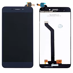 Дисплей Huawei Honor 6C Pro, Honor V9 Play (шлейф с изгибом) (JMM-AL00, JMM-AL10, JMM-TL00, JMM-TL10, JMM-L22) с тачскрином, Blue