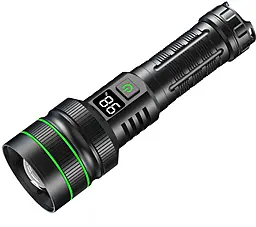 Фонарик аккумуляторный Bailong Police BL-TK-X1-TG-60W с функцией powerbank (1x26650) - фото Фонарик аккумуляторный Bailong Police BL-TK-X1-TG-60W с функцией powerbank (1x26650)