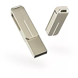 Флешка Exceleram 64GB U3 Series USB 3.1 Gen 1 (EXP2U3U3S64) Silver - фото Флешка Exceleram 64GB U3 Series USB 3.1 Gen 1 (EXP2U3U3S64) Silver