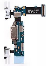 Нижня плата Samsung Galaxy S5 G9008V з роз'ємом зарядки, навушників і мікрофоном Original
