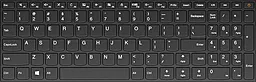 Клавіатура для ноутбуку Lenovo IdeaPad 110-15ISK rus чорна