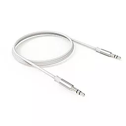 Аудіо кабель LDNio AUX mini Jack 3.5mm M/M Cable 1 м white (LS-Y02)
