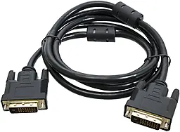 Відеокабель DVI - DVI 24+1pin 1.8m (CAB-PN-DVI-DVI-18F) Patron - фото Відеокабель DVI - DVI 24+1pin 1.8m (CAB-PN-DVI-DVI-18F) Patron