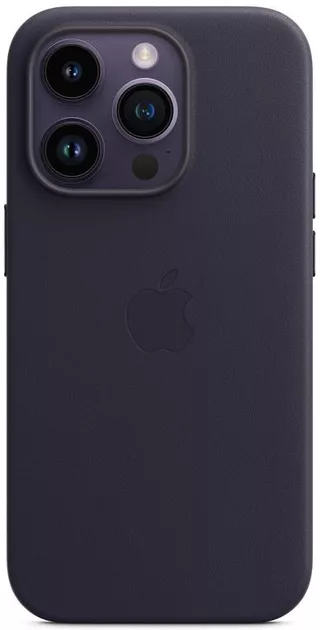 Чехол Leather Case with MagSafe для Apple iPhone 16 Pro Max Ink - фото 1
