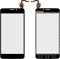 Сенсор (тачскрин) Alcatel One Touch Idol X Plus 6043D Black - фото Сенсор (тачскрин) Alcatel One Touch Idol X Plus 6043D Black