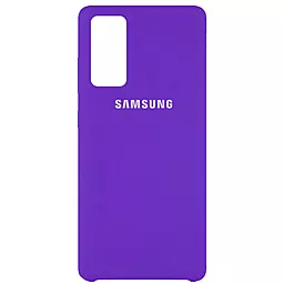 Чохол Epik Silicone Cover (AAA) Samsung G780 Galaxy S20 FE Violet