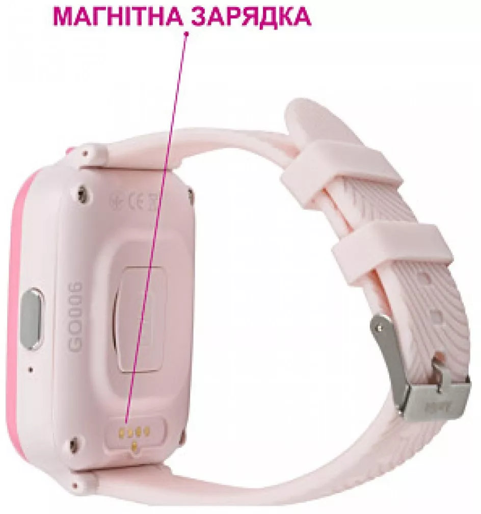 Смарт-годинник AmiGo GO006 Pink - фото 5