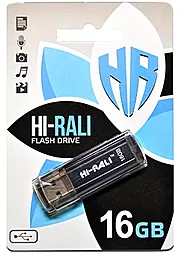 Флешка Hi-Rali 16GB Stark Series Black (HI-16GBSTBK) Black