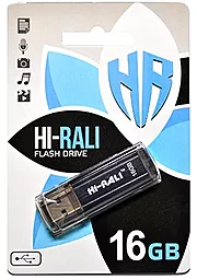 Флешка Hi-Rali 16GB Stark Series Black (HI-16GBSTBK) Black - фото Флешка Hi-Rali 16GB Stark Series Black (HI-16GBSTBK) Black
