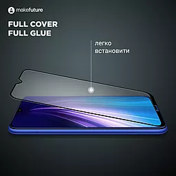 Защитное стекло MAKE Full Cover Full Glue для Samsung A225 A22 Clear (MGFSA22) - миниатюра 4
