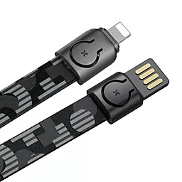 Кабель USB Baseus Gold Collar Lanyard 0.85M Lightning Cable Black (CALJL-BW1)