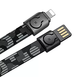 Кабель Baseus Gold Collar Lanyard USB-A - Lightning 12w 2.4a 0.85м cable Black (CALJL-BW1) - фото Кабель Baseus Gold Collar Lanyard USB-A - Lightning 12w 2.4a 0.85м cable Black (CALJL-BW1)