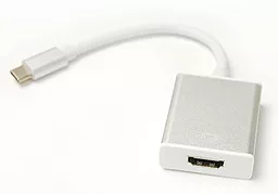 Видео переходник (адаптер) PowerPlant USB Type C - HDMI female, 0.15m (KD00AS1272)