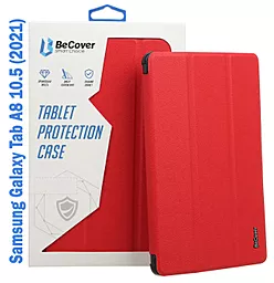 Чехол для планшета BeCover Flexible TPU Mate для Samsung Galaxy Tab A8 10.5 (2021) SM-X200 / SM-X205 Red (708382) - фото Чехол для планшета BeCover Flexible TPU Mate для Samsung Galaxy Tab A8 10.5 (2021) SM-X200 / SM-X205 Red (708382)