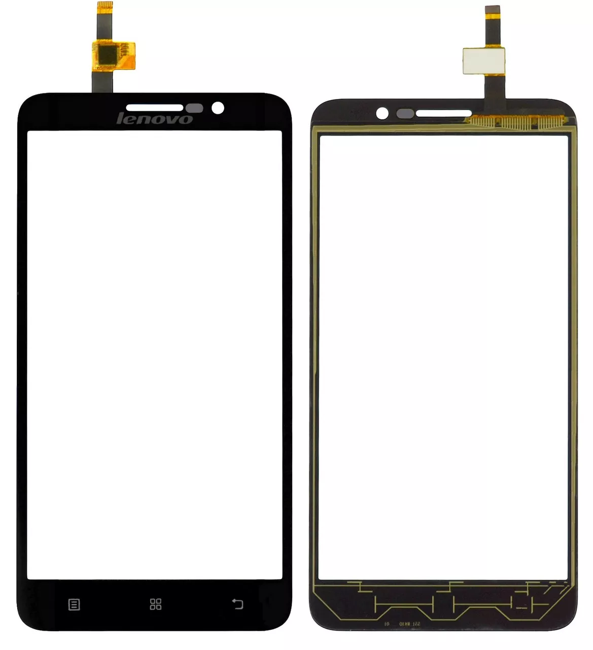 Сенсор (тачскрін) Lenovo A850+ Black - фото 1