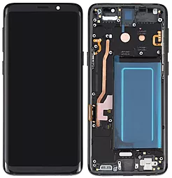 Дисплей Samsung Galaxy S9 G960 з тачскріном і рамкою, сервісний оригінал, Black