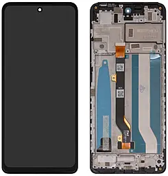 Дисплей Tecno Spark 10 Pro (KI7) с тачскрином и рамкой, Black - фото Дисплей Tecno Spark 10 Pro (KI7) с тачскрином и рамкой, Black