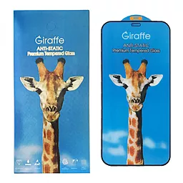 Защитное стекло Giraffe Anti-static glass для Apple iPhone 14 Pro Black - фото Защитное стекло Giraffe Anti-static glass для Apple iPhone 14 Pro Black